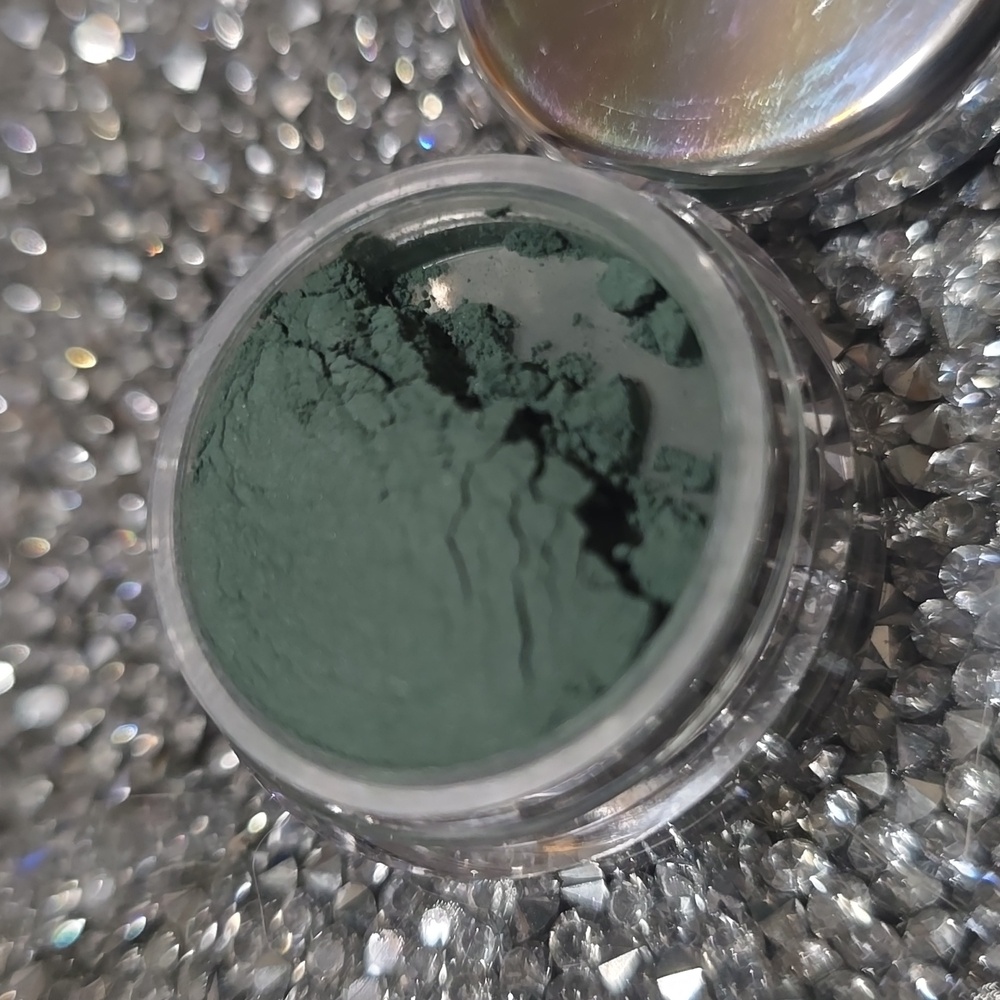❇️🧚‍♀️VELVET EMERALD Bareminerals OPEN DISCONTINUED MINI Eyecolor EUC